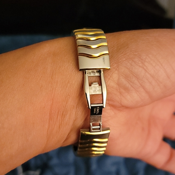 EBEL Classic Wave watch 18k gold&stainless steel main image 5